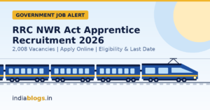 RRC NWR Act Apprentice Recruitment 2026 notification for 2008 apprentice slots